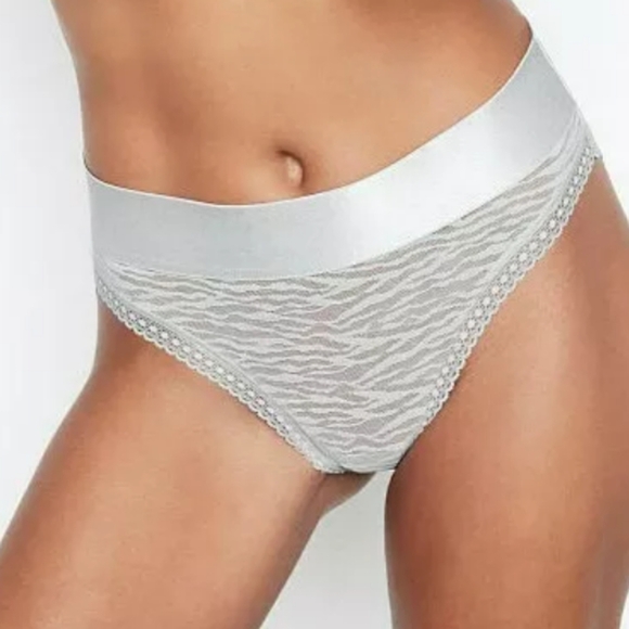 NWT VS Bundle Lace High Leg Panty Sz L - Picture 4 of 6